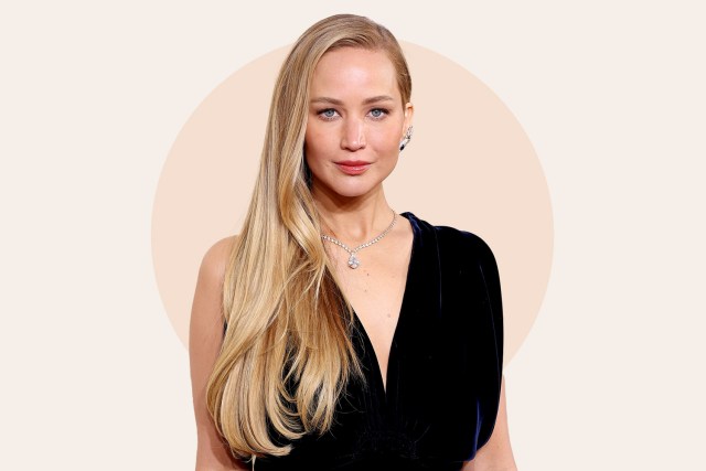 Jennifer Lawrence attends the 81st Annual Golden Globe Awards at The Beverly Hilton