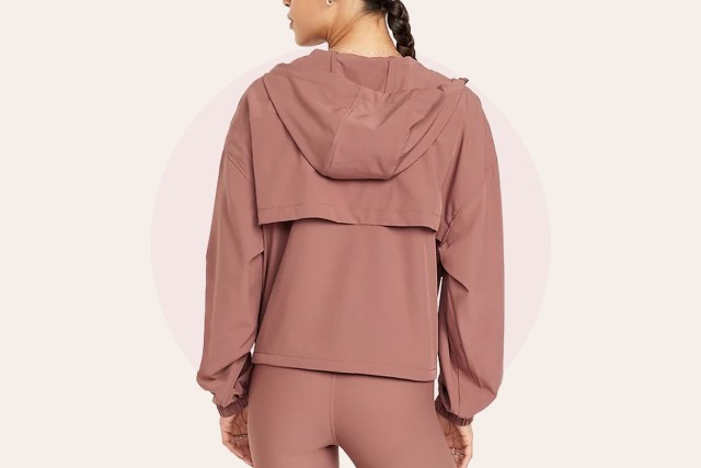 Old Navy StretchTech Cropped Zip Jacket