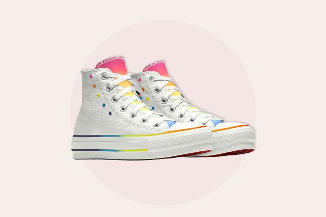 Pride, rainbow converse