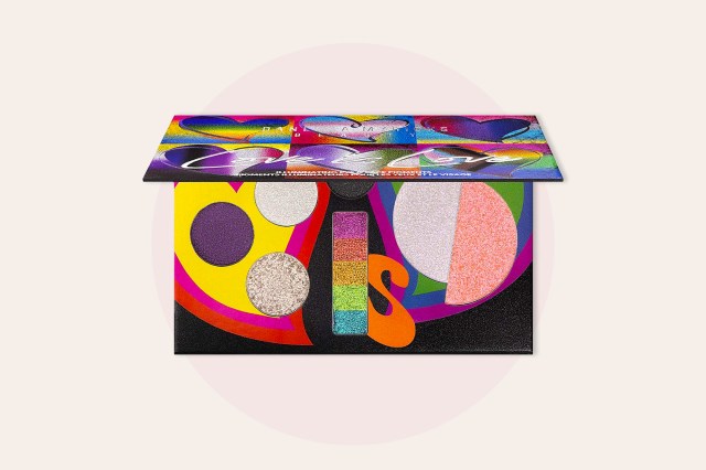 Pride themed makeup palette