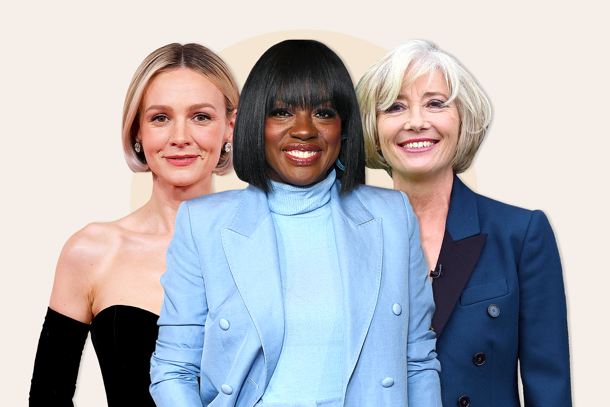 carey mulligan, viola davis, emma thompson