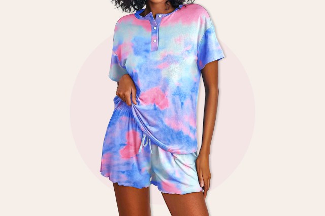 tie dye PJs