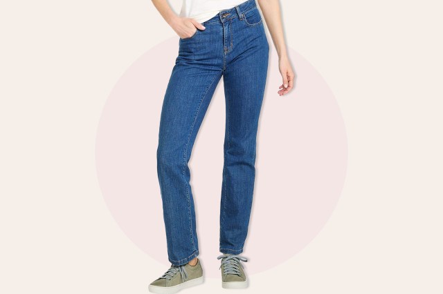 straight leg jeans