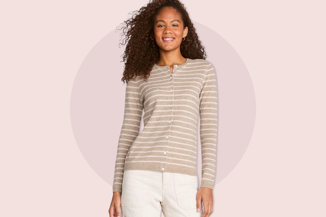 Land’s End Women’s Cashmere Cardigan Sweater